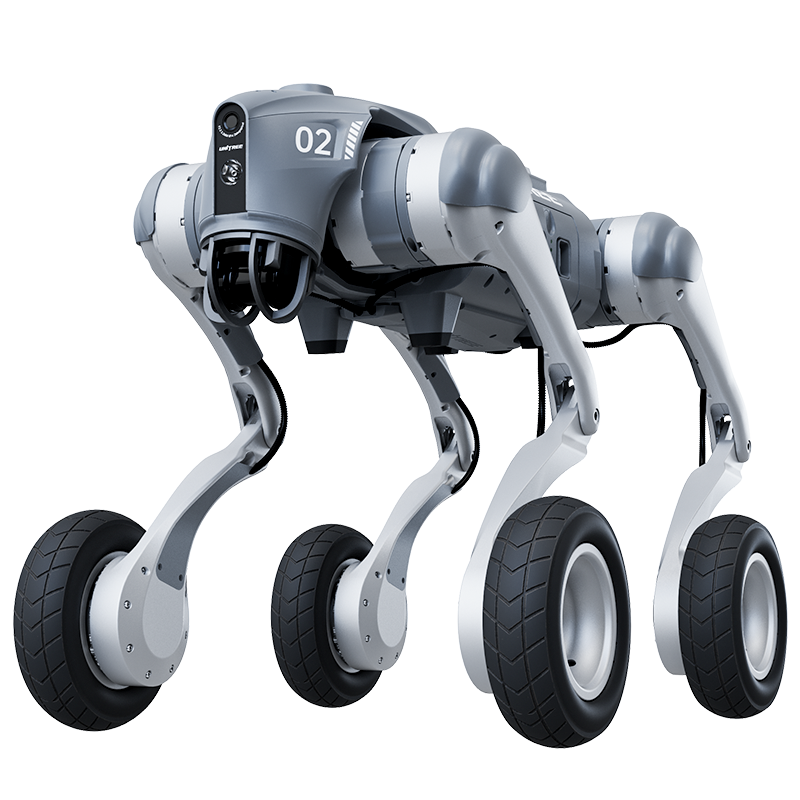 Unitree Go2-W manufacturer product render
